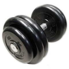 MB Barbell Tight Set 26 кг из каталога обрезиненных гантелей в Симферополе по цене 8904 ₽
