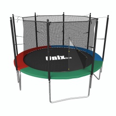 Unix Line Simple 8Ft / 244 см (Color) inside из каталога батутов в Симферополе по цене 16070 ₽
