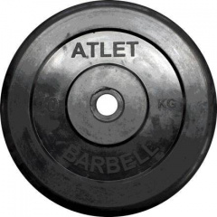MB Barbell Atlet - 31 мм - 10 кг из каталога дисков для штанги с посадочным диаметром 30 мм.  в Симферополе по цене 3185 ₽