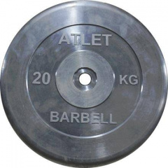 MB Barbell Atlet - 31 мм - 20 кг из каталога дисков для штанги с посадочным диаметром 30 мм.  в Симферополе по цене 5870 ₽