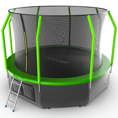 Evo Jump Cosmo 12ft (Green) + Lower net из каталога батутов в Симферополе по цене 35990 ₽