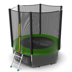 Evo Jump External 6ft (Green) + Lower net из каталога батутов с защитной сеткой в Симферополе по цене 17340 ₽