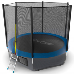 Evo Jump External 10ft (Blue) + Lower net из каталога батутов с защитной сеткой в Симферополе по цене 21930 ₽