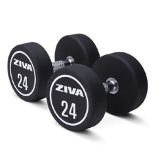 Ziva XP Urethane Dumbbell Set (5 pairs) 22-30 kg ZXP-DBPU8605 из каталога гантельных рядов в Симферополе по цене 177390 ₽