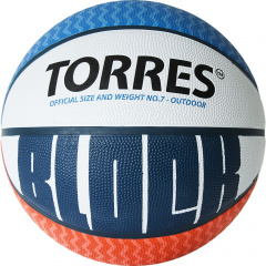 Torres BLOCK, р.7 B02077 из каталога баскетбольных мячей в Симферополе по цене 1360 ₽