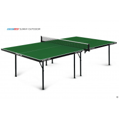 Start Line Sunny Outdoor Зелёный из каталога теннисных столов в Симферополе по цене 32490 ₽
