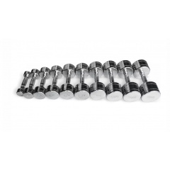 UltraGym хромированных ряд от 1 до 10 кг  UG1025 из каталога гантельных рядов в Симферополе по цене 86500 ₽
