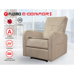 Fujimo E-COMFORT CHAIR F3005 FEF с электроприводом Ваниль из каталога массажных кресел в Симферополе по цене 89000 ₽