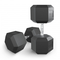 UnixFit гексагональная 47.5 кг из каталога обрезиненных гантелей в Симферополе по цене 15220 ₽