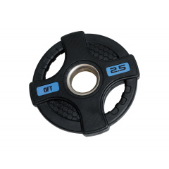 Original FitTools черный с двумя хватами 2,5 кг из каталога дисков для штанги с посадочным диаметром 50 мм. в Симферополе по цене 1110 ₽