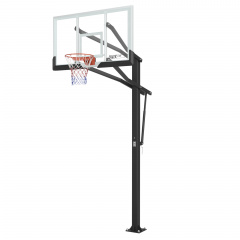 Unix Line B-Stand-PC 72’’x42’’ R45 H230-305 см из каталога стационарных баскетбольных стоек в Симферополе по цене 84920 ₽