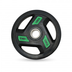 UnixFit PRO 10 кг, 51 мм DG10RUBPGR из каталога дисков для штанги с посадочным диаметром 50 мм. в Симферополе по цене 5290 ₽