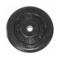 MB Barbell 10 кг металлическая втулка из каталога дисков для штанги с посадочным диаметром 30 мм.  в Симферополе по цене 4450 ₽