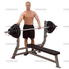 Body Solid ProClub SFB349G - со стойками из каталога стоек для штанги со скамьей в Симферополе по цене 75650 ₽