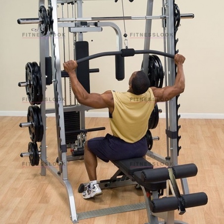Рендер-0 для Body Solid GLA-348QS/GLA-348Q - верхняя/нижняя тяги