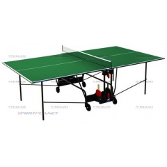 Hobby Indoor - зеленый в Симферополе по цене 23300 ₽ в категории теннисные столы Sunflex