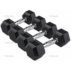 Protrain DB 6101 1-10 кг из каталога гантельных рядов в Симферополе по цене 33660 ₽