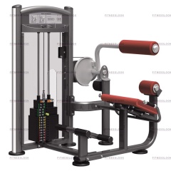 AeroFit IT9332 - разгибание спины из каталога грузоблочных тренажеров в Симферополе по цене 174420 ₽