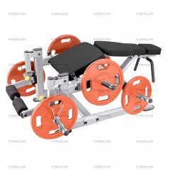 AeroFit Plate Load PLLC - сгибание ног лежа из каталога тренажеров на свободных весах в Симферополе по цене 70130 ₽