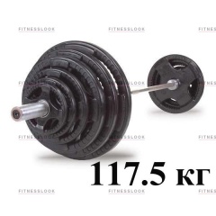 Body Solid 117,5 кг OSRK117.5 из каталога гантельных рядов в Симферополе по цене 63490 ₽