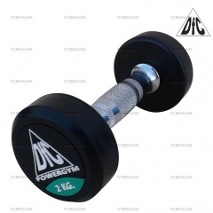 PowerGym пара - 2 кг в Симферополе по цене 1960 ₽ в категории обрезиненные гантели DFC