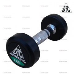 DFC PowerGym пара - 3 кг из каталога обрезиненных гантелей в Симферополе по цене 1960 ₽
