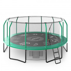 Unix Line Supreme Game 16FT / 488 см (Green) из каталога батутов в Симферополе по цене 62890 ₽