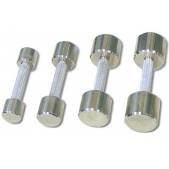MB Barbell 1-10 кг 10 пар из каталога ковриков для йоги и фитнеса в Симферополе по цене 63180 ₽