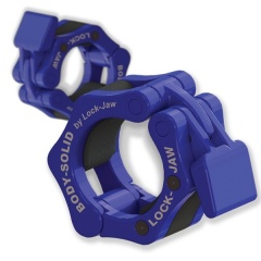 Body Solid (пара) 50 мм синие из каталога замков для грифа в Симферополе по цене 6890 ₽